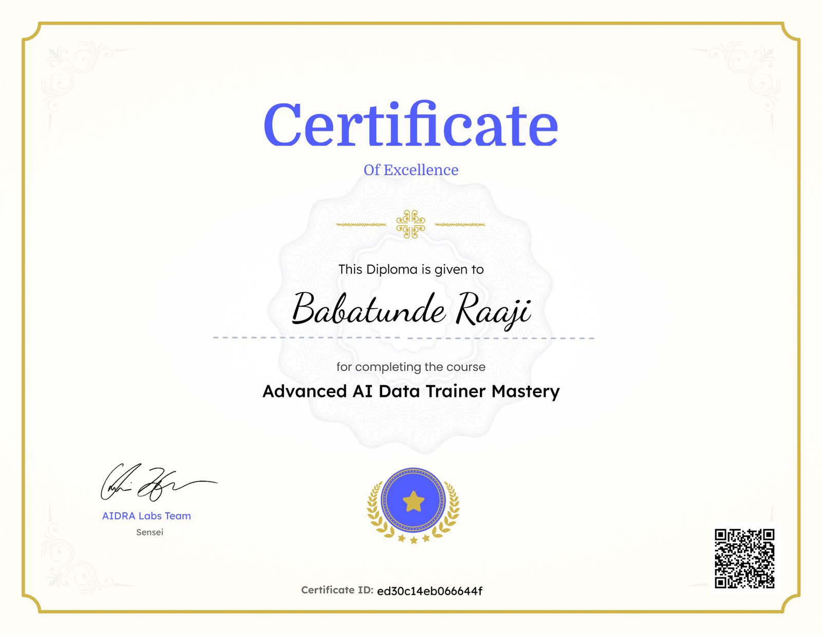 Advanced AI Data Trainer Mastery